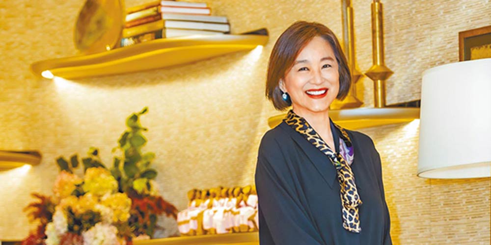 林青霞難得以新造型入鏡,她花半年時間成功瘦身11公斤,看起來神采奕奕,巨星風采依舊。攝影/SWKIT鄧永傑